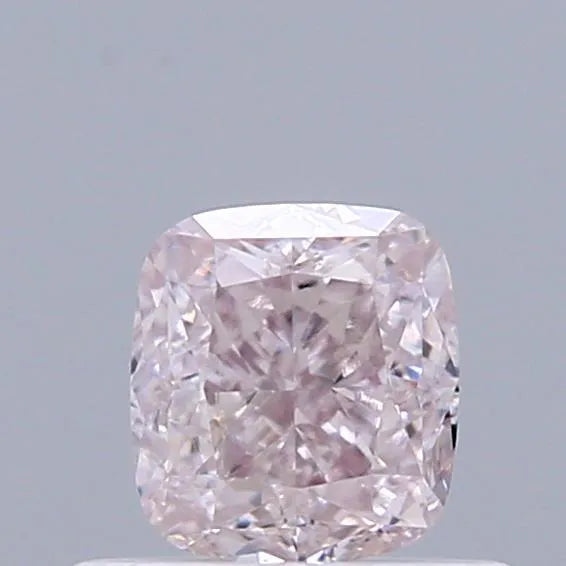 0.58ct Cushion modified Natural Diamond (Colour Light Pink, Clarity VS2, GIA Certified)