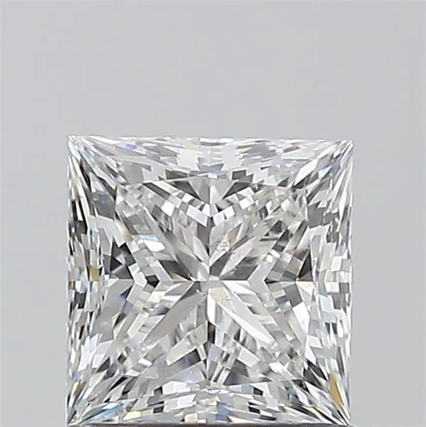 1.00ct Princess Natural Diamond (Colour F, Clarity SI2, GIA Certified)