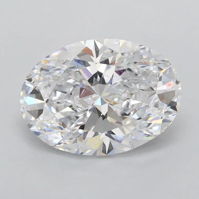 1.35ct Oval Lab Grown Diamond (Colour D, Clarity FL, IGI Certified)