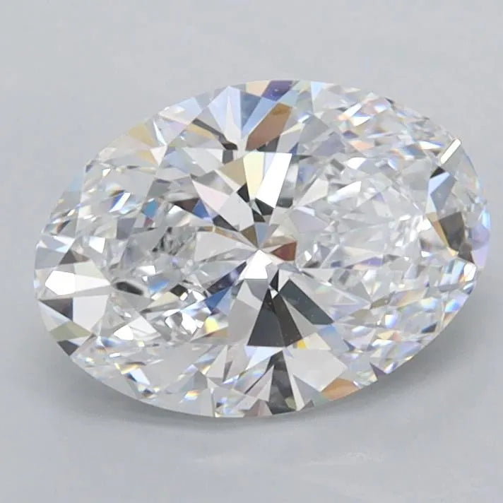 1.45ct Oval Lab Grown Diamond (Colour D, Clarity FL, IGI Certified)
