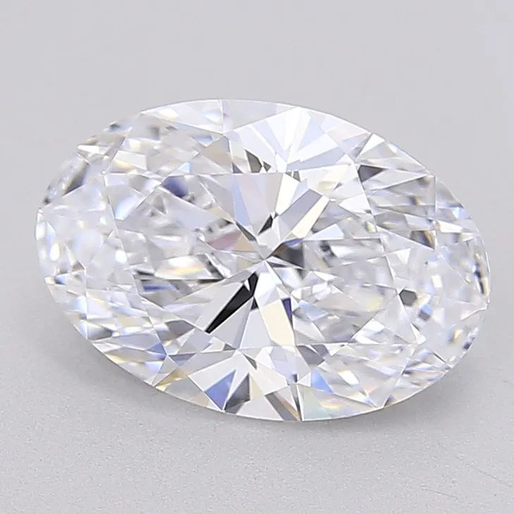 1.99ct Oval Lab Grown Diamond (Colour D, Clarity FL, IGI Certified)
