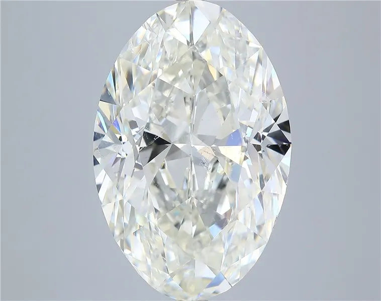 10.00ct Oval Natural Diamond (Colour H, Clarity SI1, Cut VG, IGI Certified)