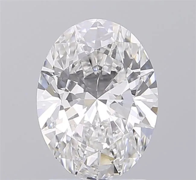 2.00ct Oval Lab Grown Diamond (Colour F, Clarity VS1, IGI Certified)