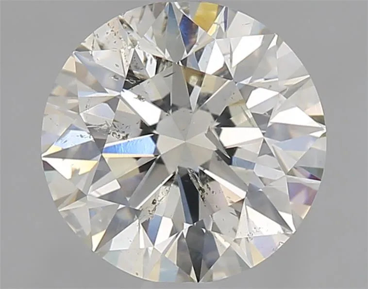 2.01ct Round Natural Diamond (Colour J, Clarity SI2, Cut EX, IGI Certified)