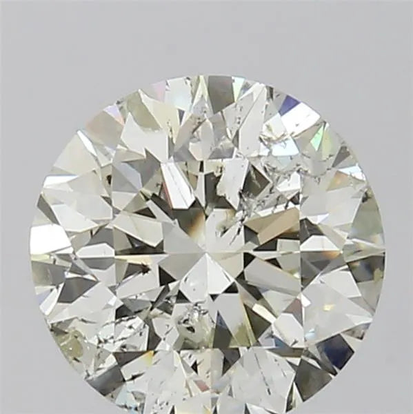 2.01ct Round Natural Diamond (Colour J, Clarity SI2, Cut VG, IGI Certified)