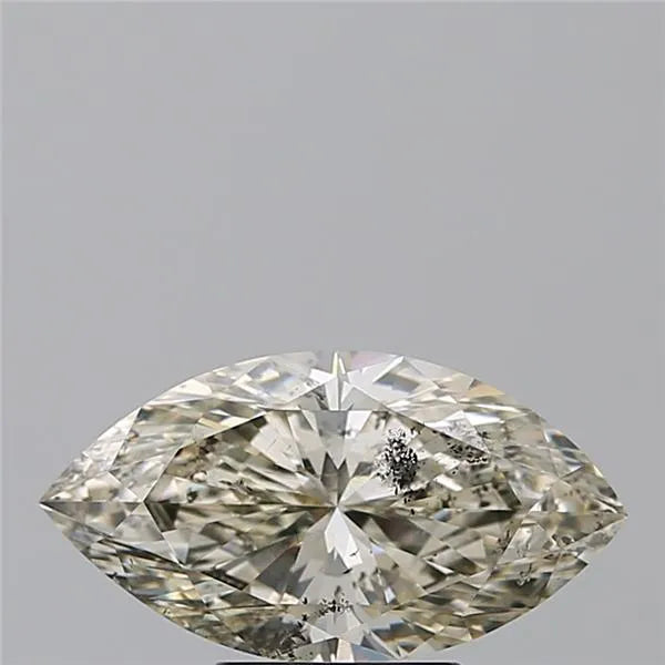 3.01ct Marquise Natural Diamond (Colour J, Clarity SI2, Cut VG, IGI Certified)