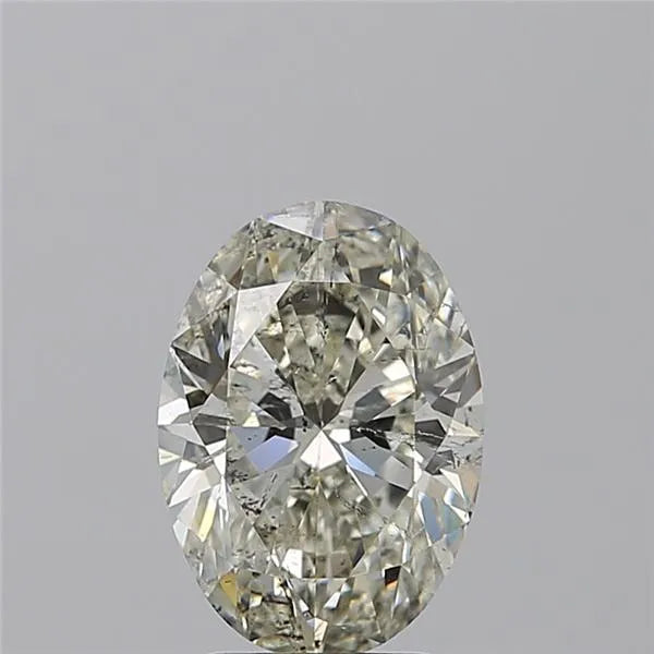 3.01ct Oval Natural Diamond (Colour I, Clarity SI2, Cut VG, IGI Certified)