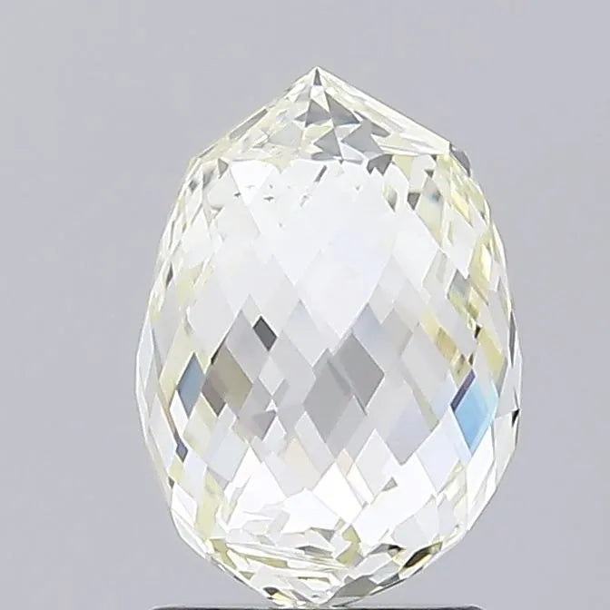 3.02ct Briolette Natural Diamond (Colour J, Clarity VS2, IGI Certified)