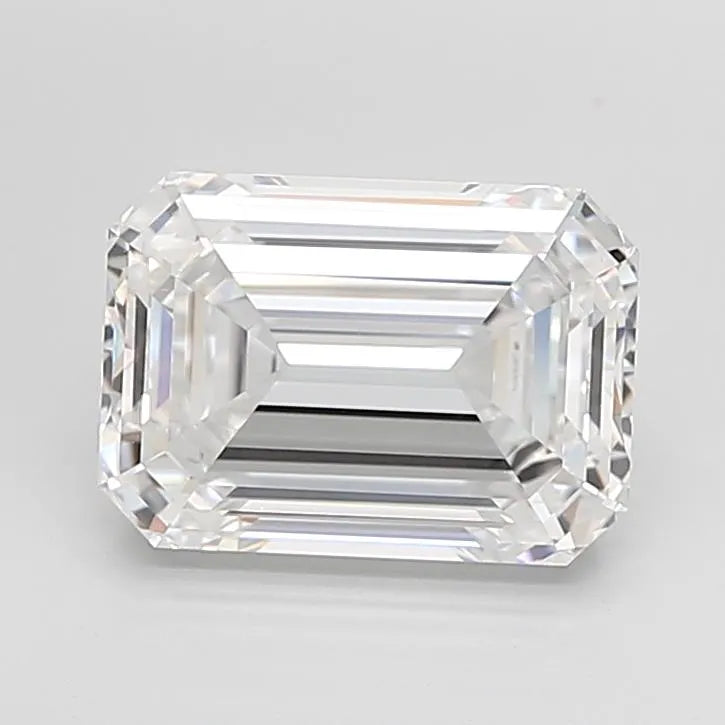 5.05ct Emerald Lab Grown Diamond (Colour D, Clarity FL, IGI Certified)