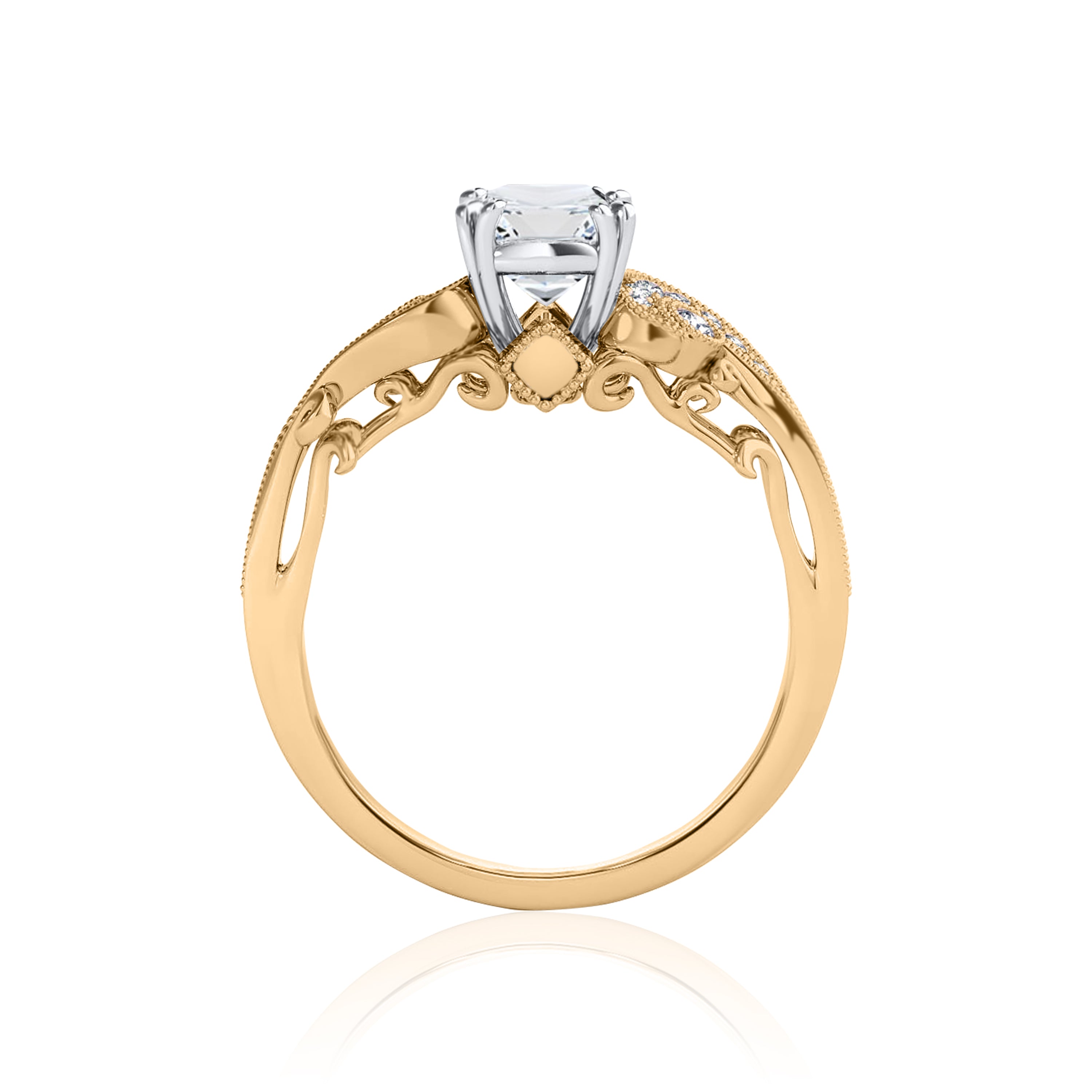 #Metal_14K Yellow Gold#Prong_Standard#Shape_Oval#Metal_18K Yellow Gold