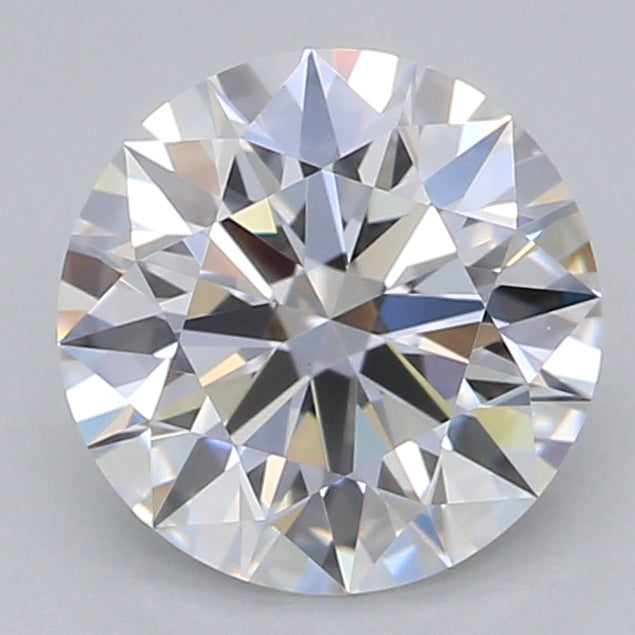 Round Lab Created Diamond