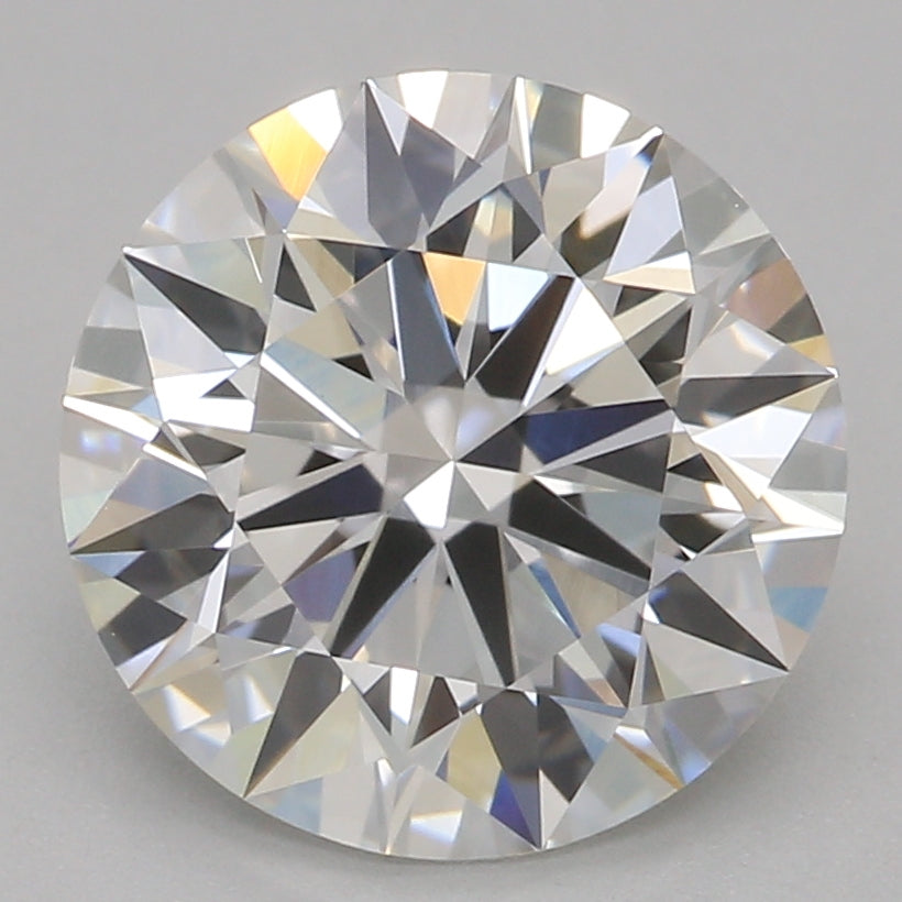 Round Lab Created Diamond