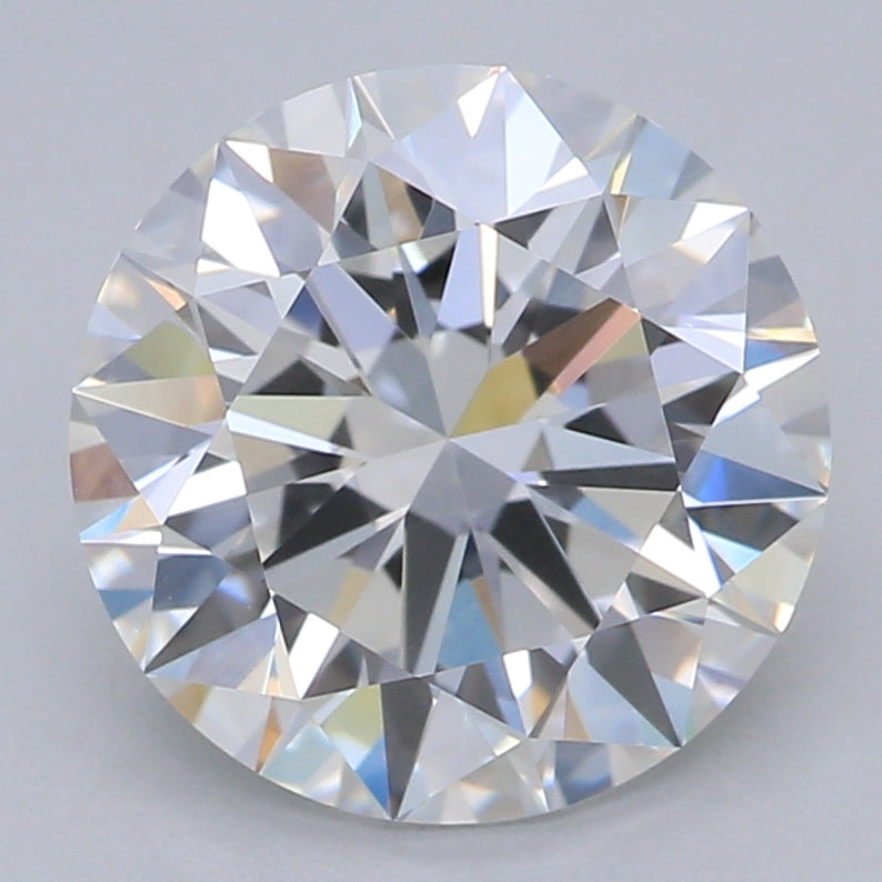 Round Lab Created Diamond