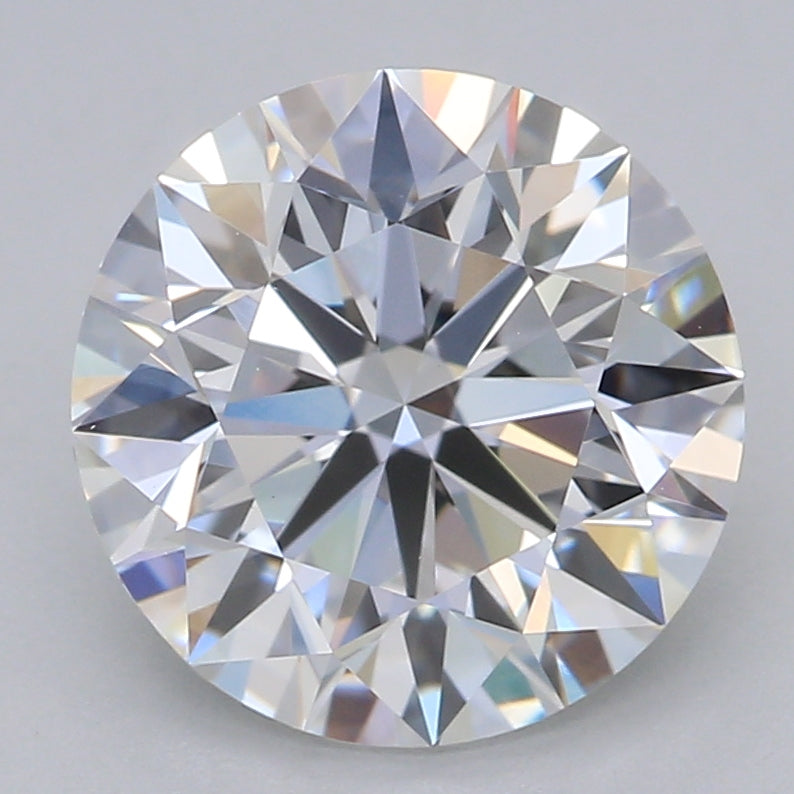 Round Lab Created Diamond