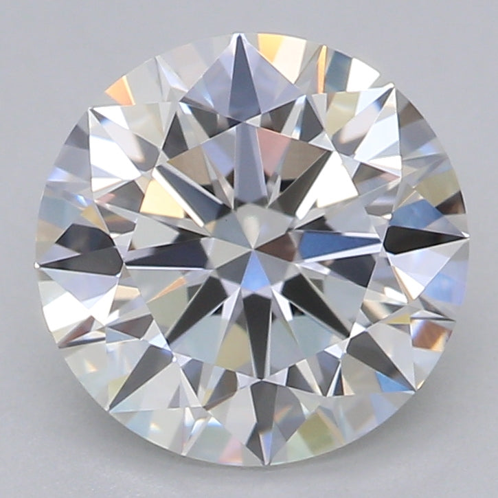 Round Lab Created Diamond