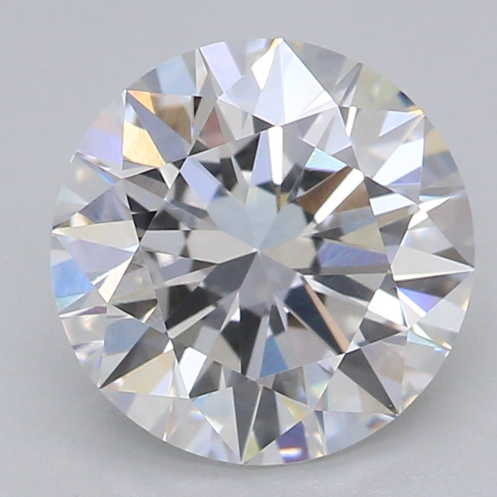 Round Lab Created Diamond
