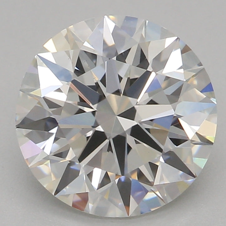 Round Lab Created Diamond