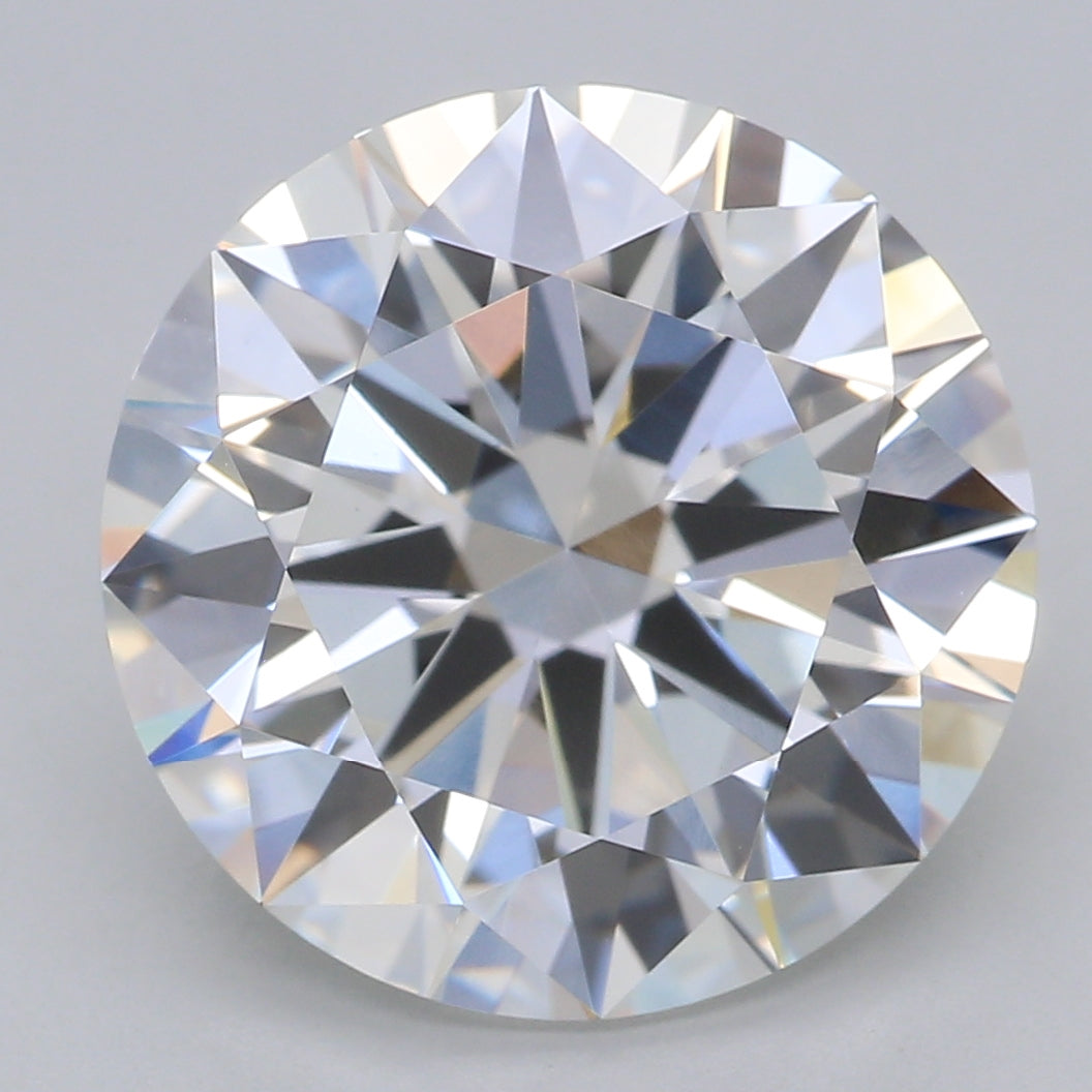 Round Lab Created Diamond