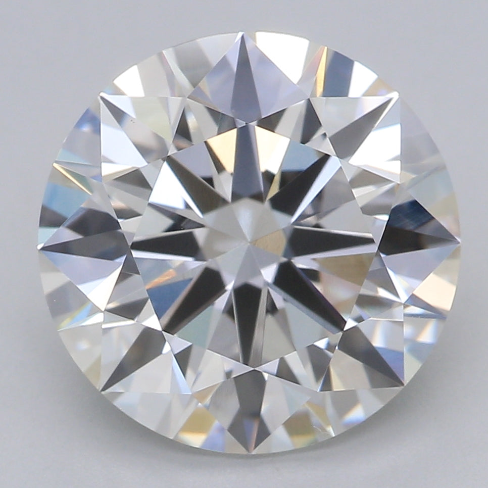 Round Lab Created Diamond
