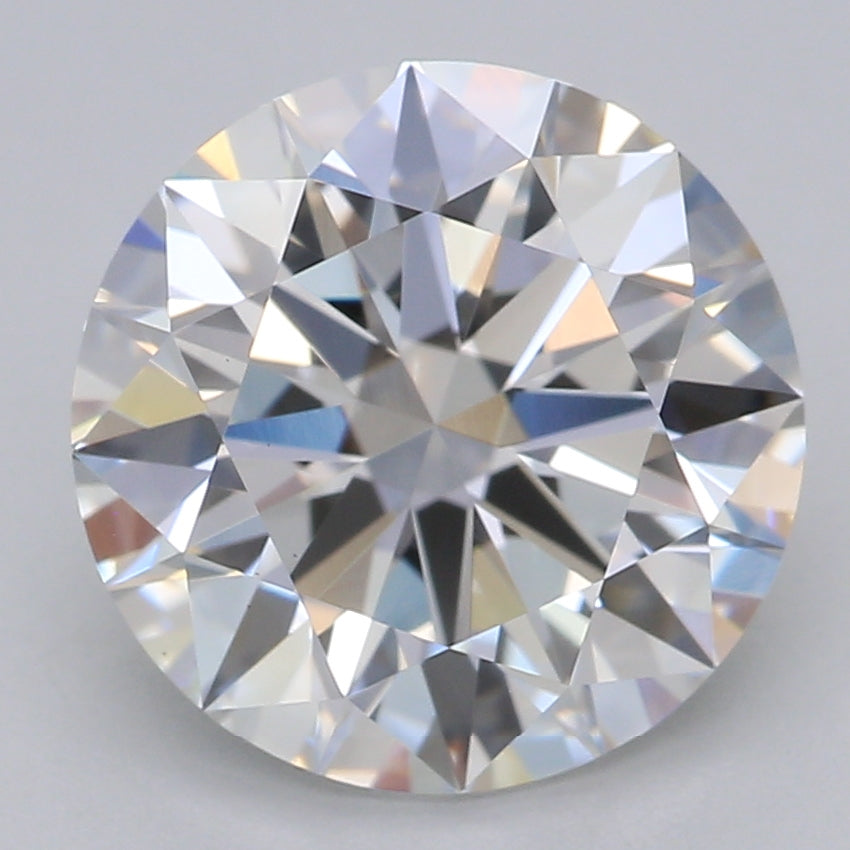 Round Lab Created Diamond