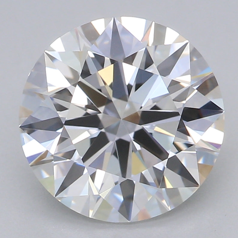 Round Lab Created Diamond