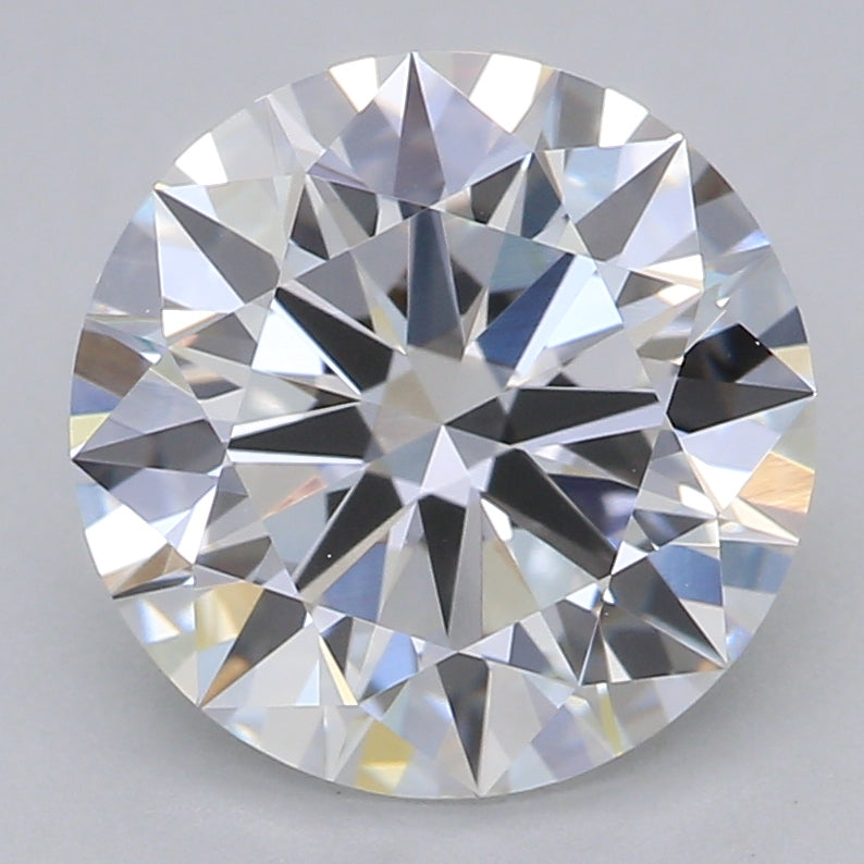 Round Lab Created Diamond