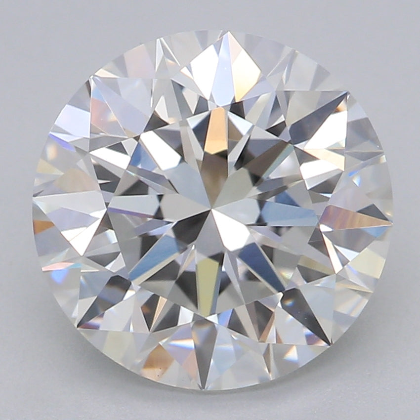 Round Lab Created Diamond