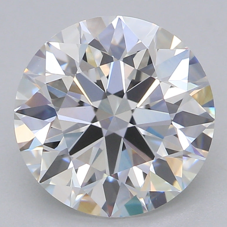 Round Lab Created Diamond