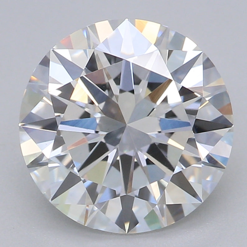 Round Lab Created Diamond