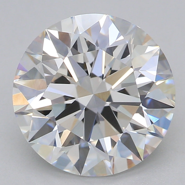 Round Lab Created Diamond