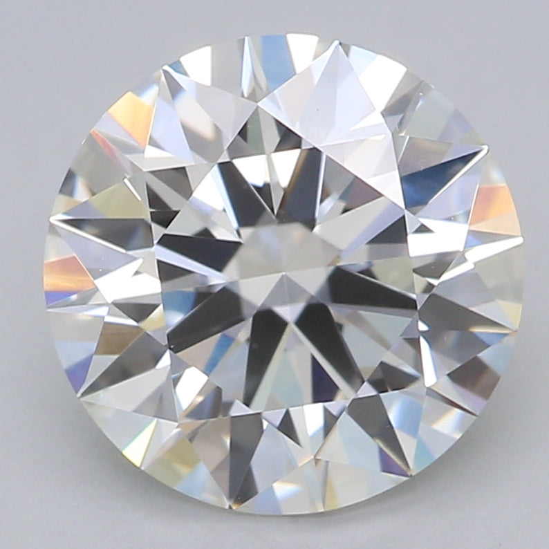Round Lab Created Diamond