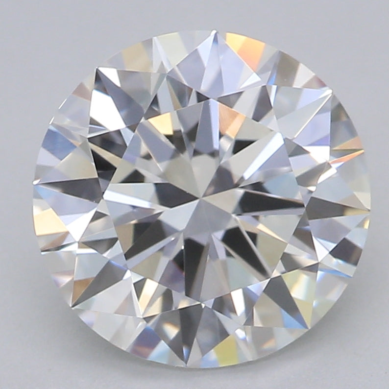 Round Lab Created Diamond