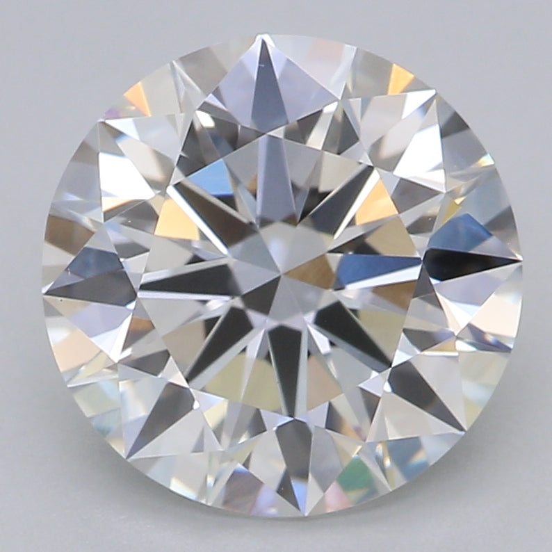 Round Lab Created Diamond
