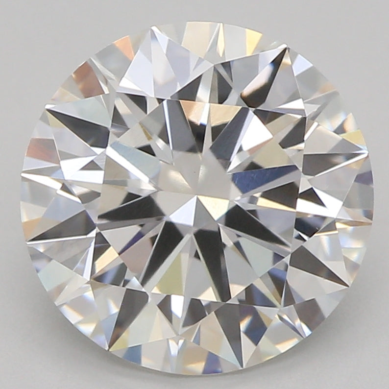 Round Lab Created Diamond