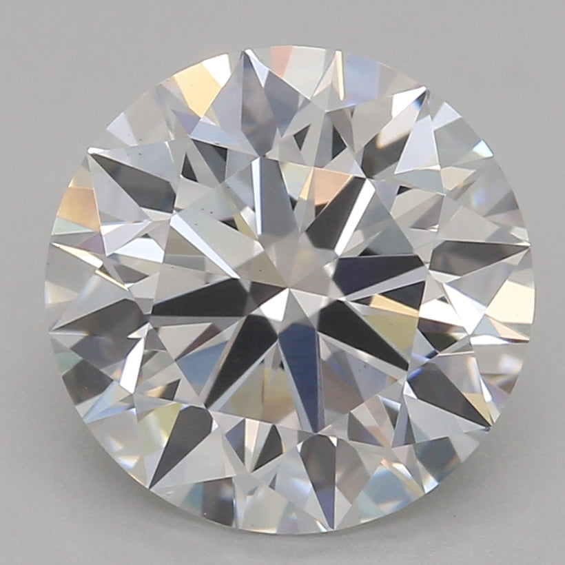 Round Lab Created Diamond