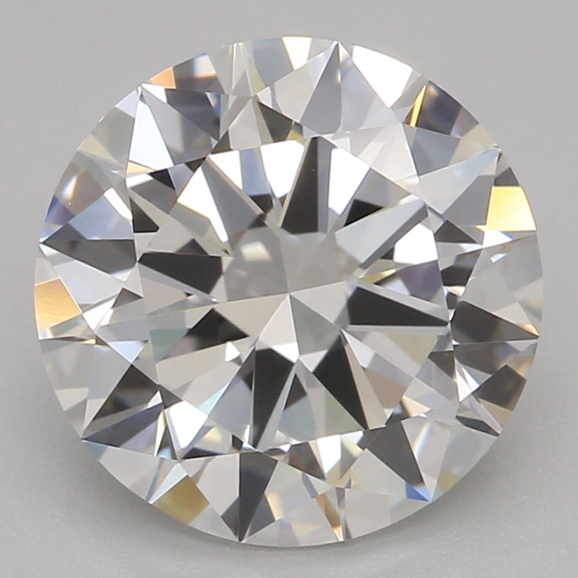 Round Lab Created Diamond