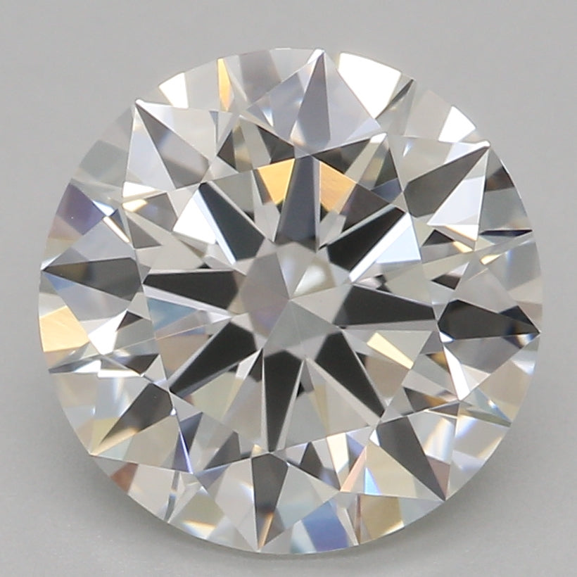 Round Lab Created Diamond