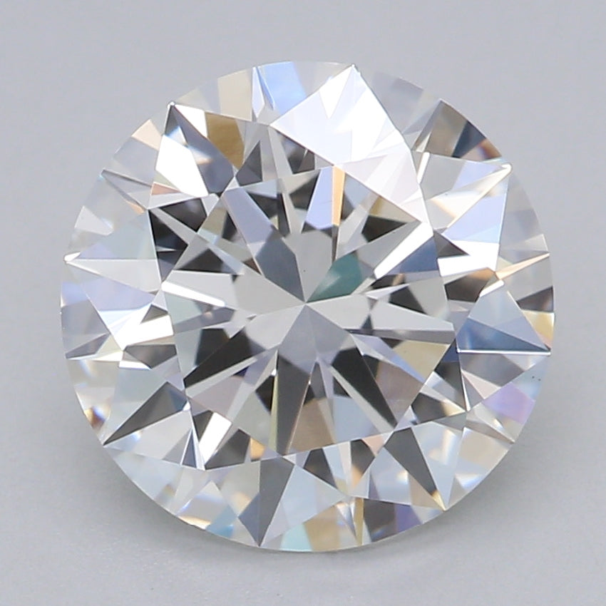 Round Lab Created Diamond