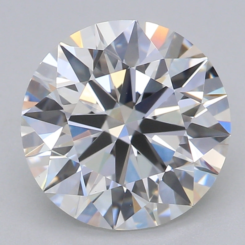Round Lab Created Diamond