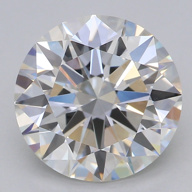 Round Lab Created Diamond