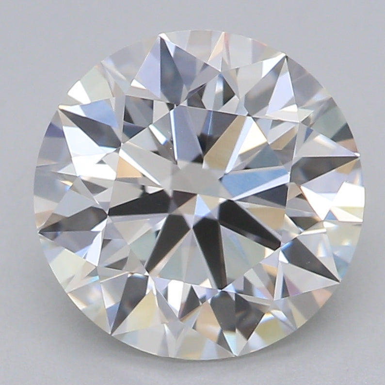 Round Lab Created Diamond