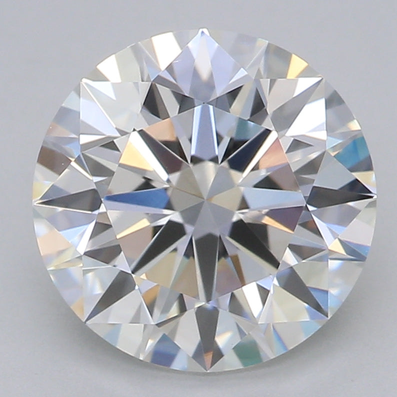 Round Lab Created Diamond