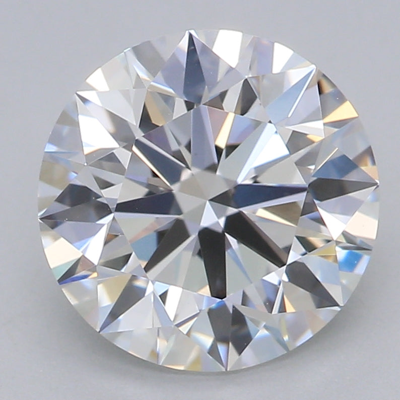 Round Lab Created Diamond