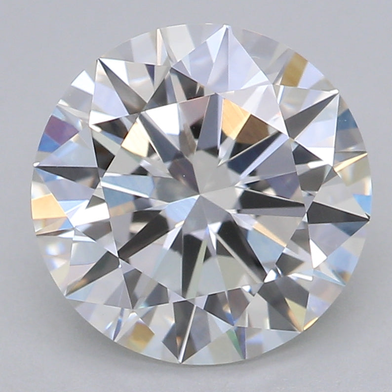 Round Lab Created Diamond