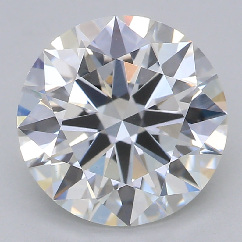 Round Lab Created Diamond