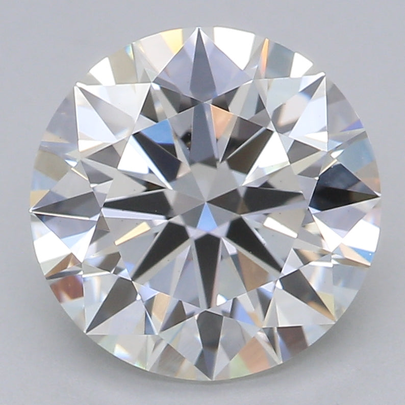 Round Lab Created Diamond