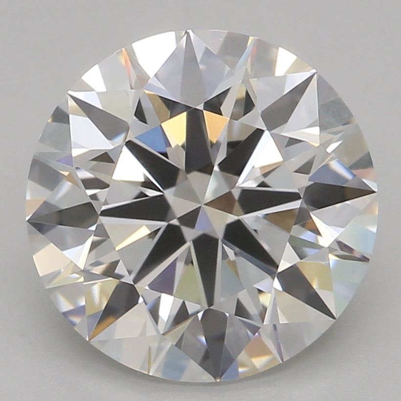 Round Lab Created Diamond