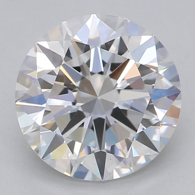 Round Lab Created Diamond