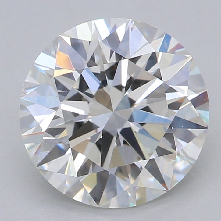 Round Lab Created Diamond