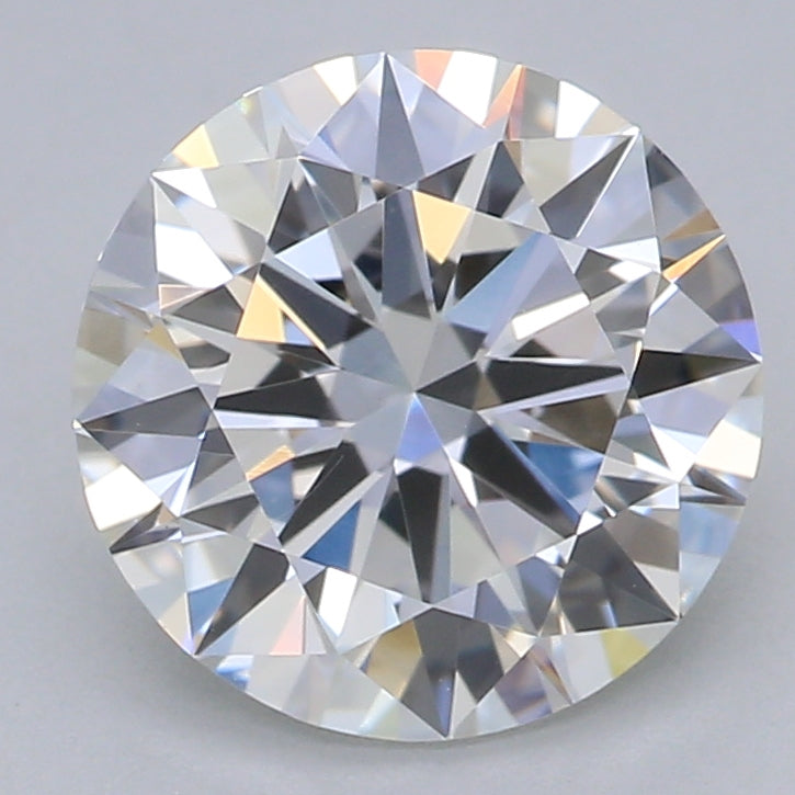 Round Lab Created Diamond